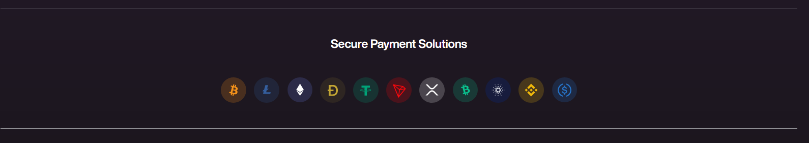 أنواع العملات الرقمية