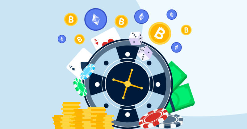 القمار بالعملات المشفرة